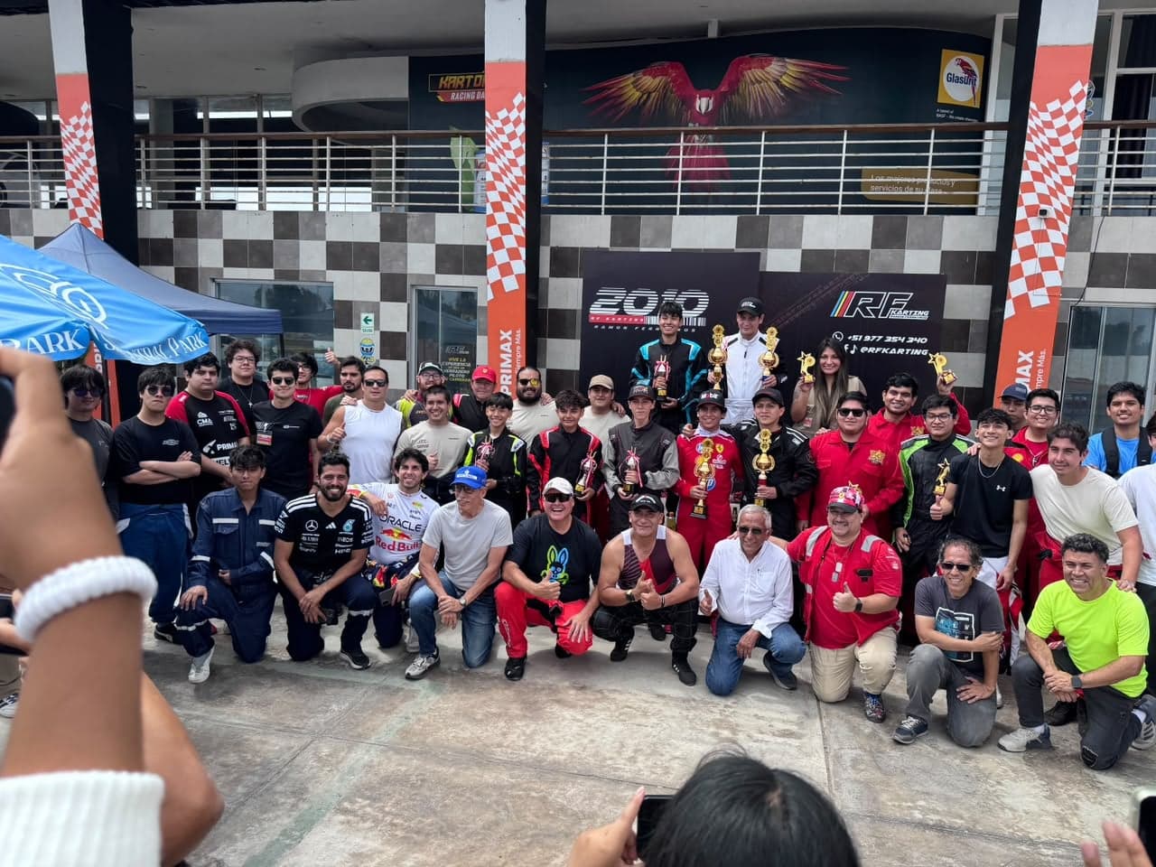 Podio de competencia