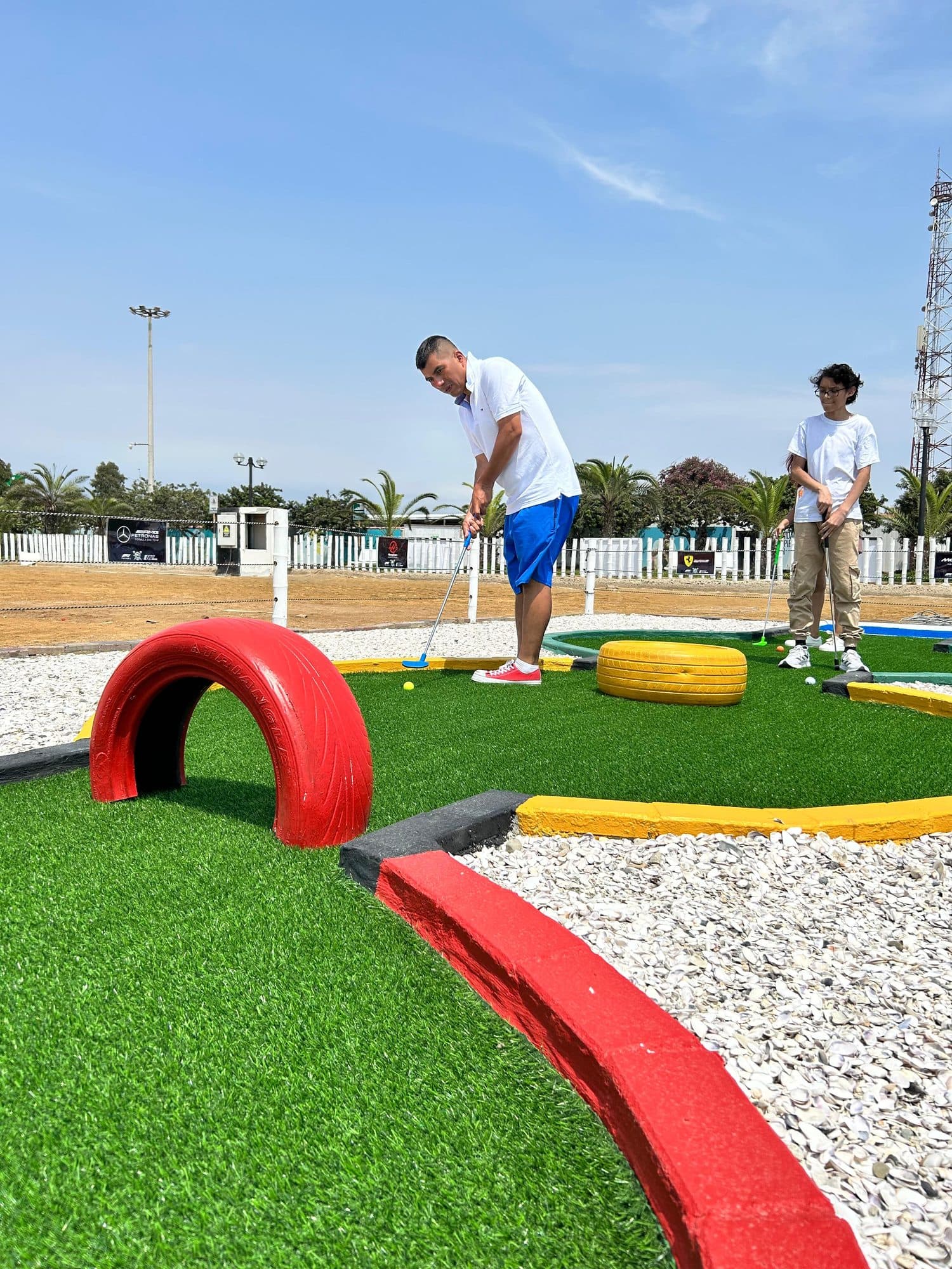 Obstáculos del golfito