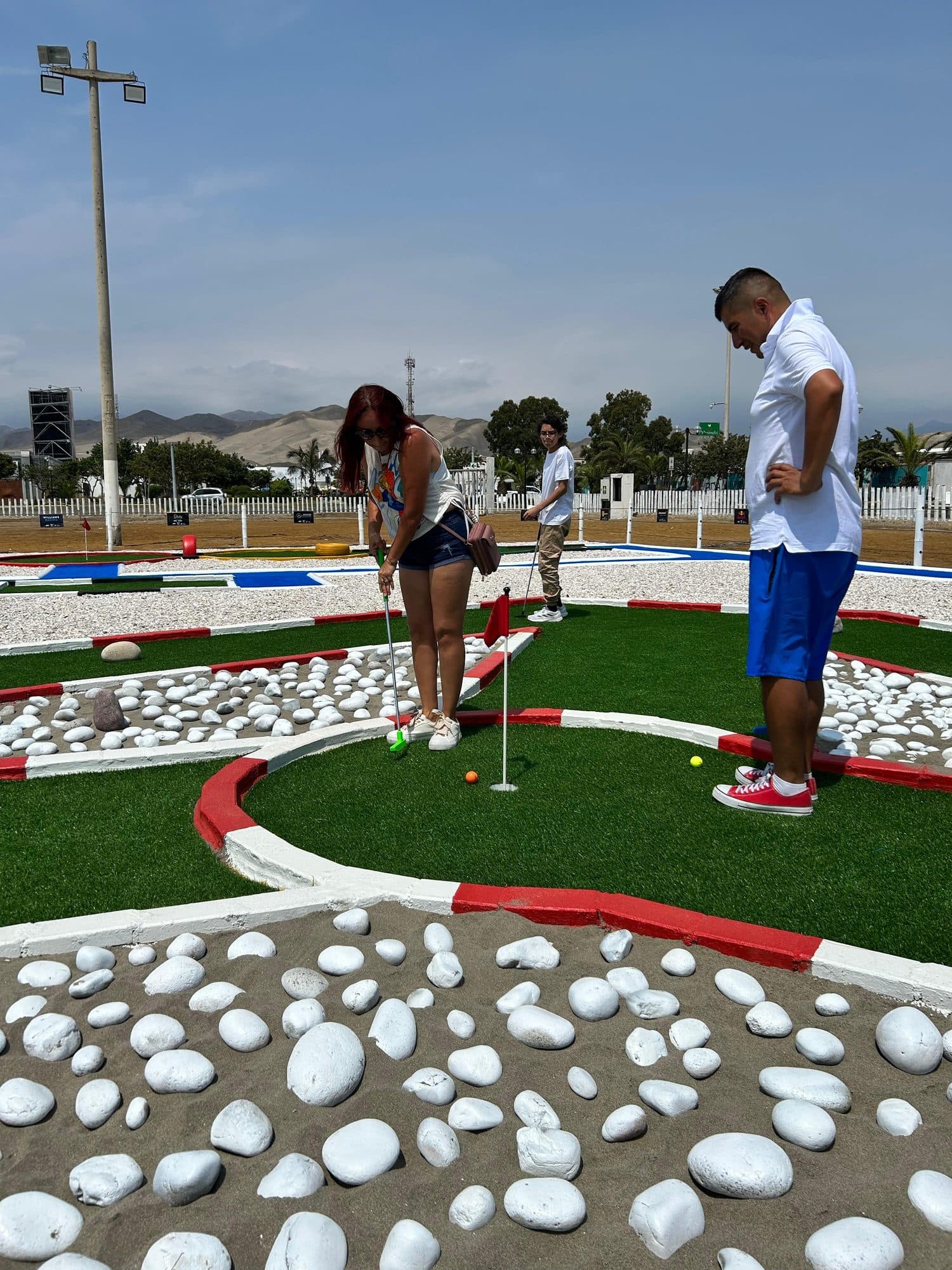 Recorrido del golfito · Sede Asia
